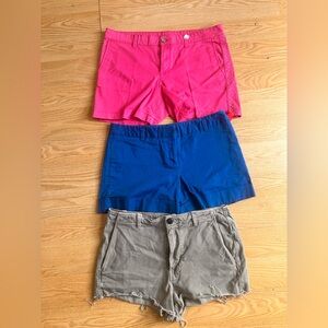 Lot of 3 High-Quality Shorts (Gap, Express, Zara) - Size 8/M"